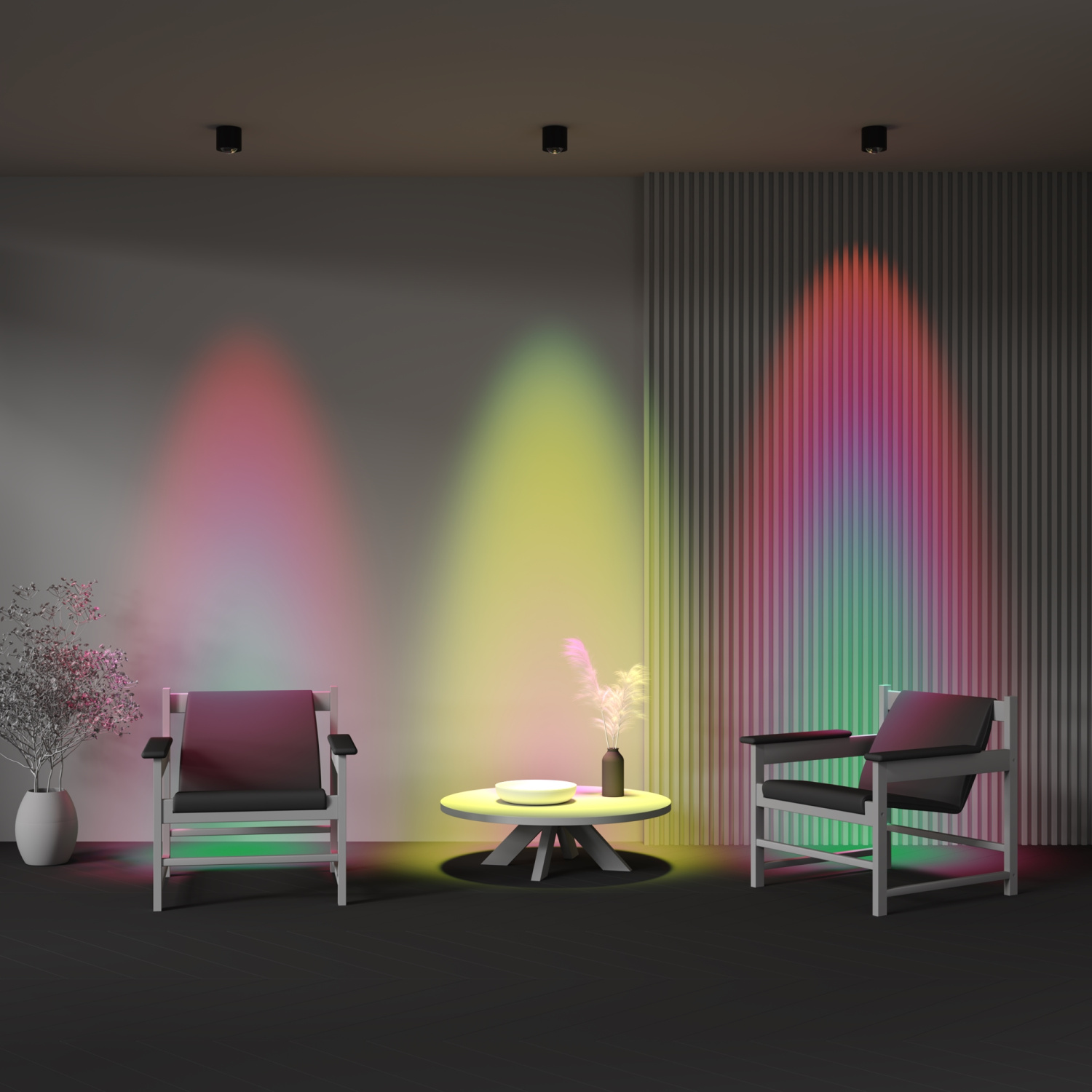 Maytoni Technical Lens Потолочный светильник цвет: черный C217CL-15W3K-B