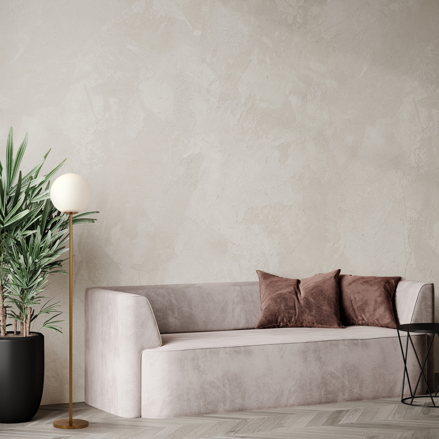 Maytoni Modern Ring Напольный светильник (торшер) цвет: латунь MOD013FL-01BS