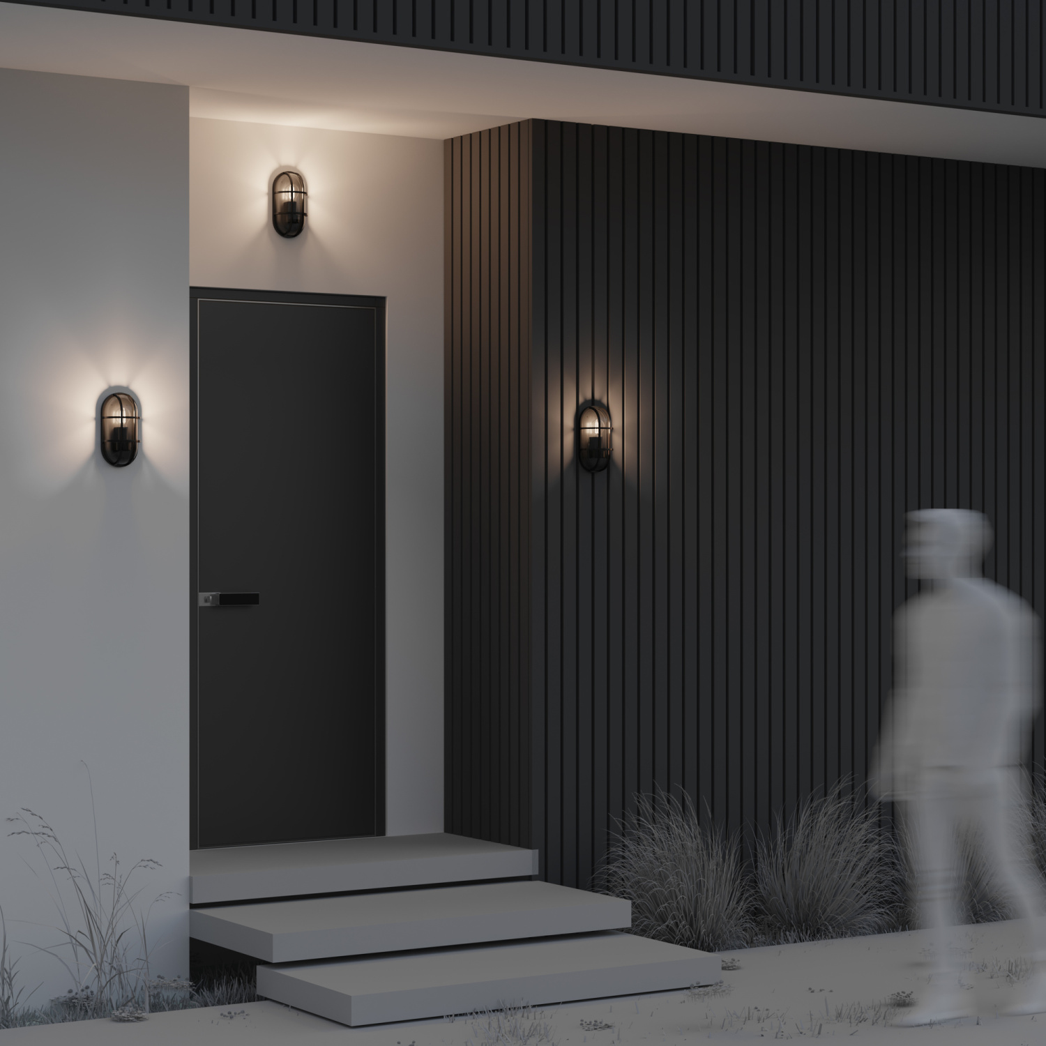 Maytoni Outdoor Candle Настенный светильник (бра) цвет: графит O449WL-01GF1