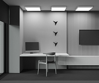 Maytoni Technical Zon Потолочный светильник цвет: белый C032CL-90W4K-SQ-W