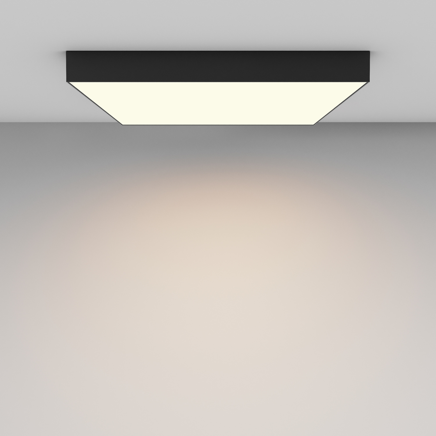 Maytoni Technical Zon Потолочный светильник цвет: черный C032CL-90W3K-SQ-B