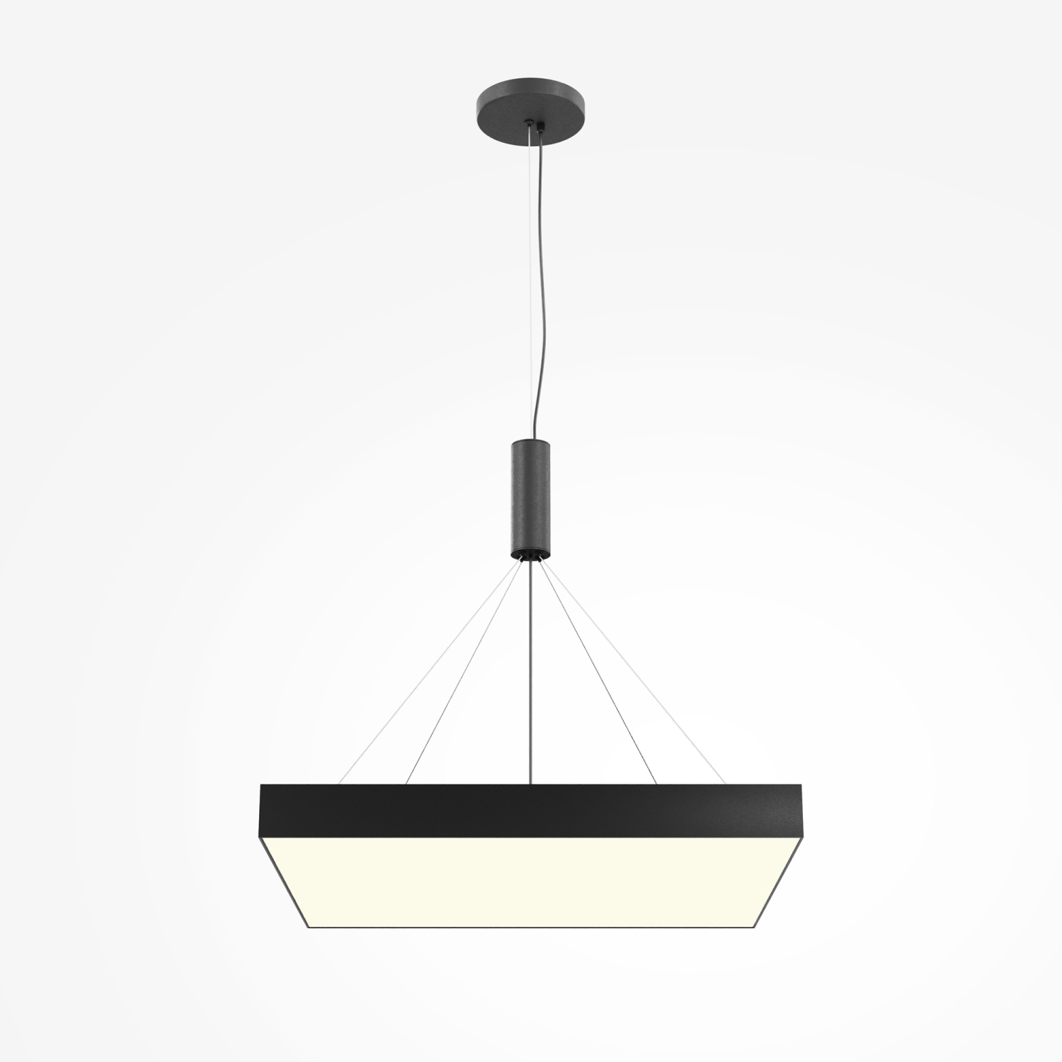 Maytoni Technical Zon Потолочный светильник цвет: черный C032CL-90W3K-SQ-B