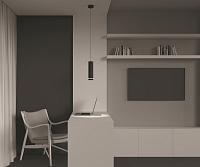 Maytoni Technical Orlo Подвесной светильник цвет: черный P085PL-12W4K-B