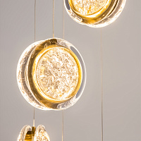 Maytoni Modern Pharao Подвесной светильник цвет: черный и латунь MOD361PL-L41BS3K