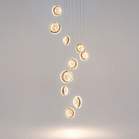 Maytoni Modern Pharao Подвесной светильник цвет: черный и латунь MOD361PL-L41BS3K