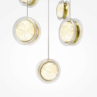 Maytoni Modern Pharao Подвесной светильник цвет: черный и латунь MOD361PL-L41BS3K