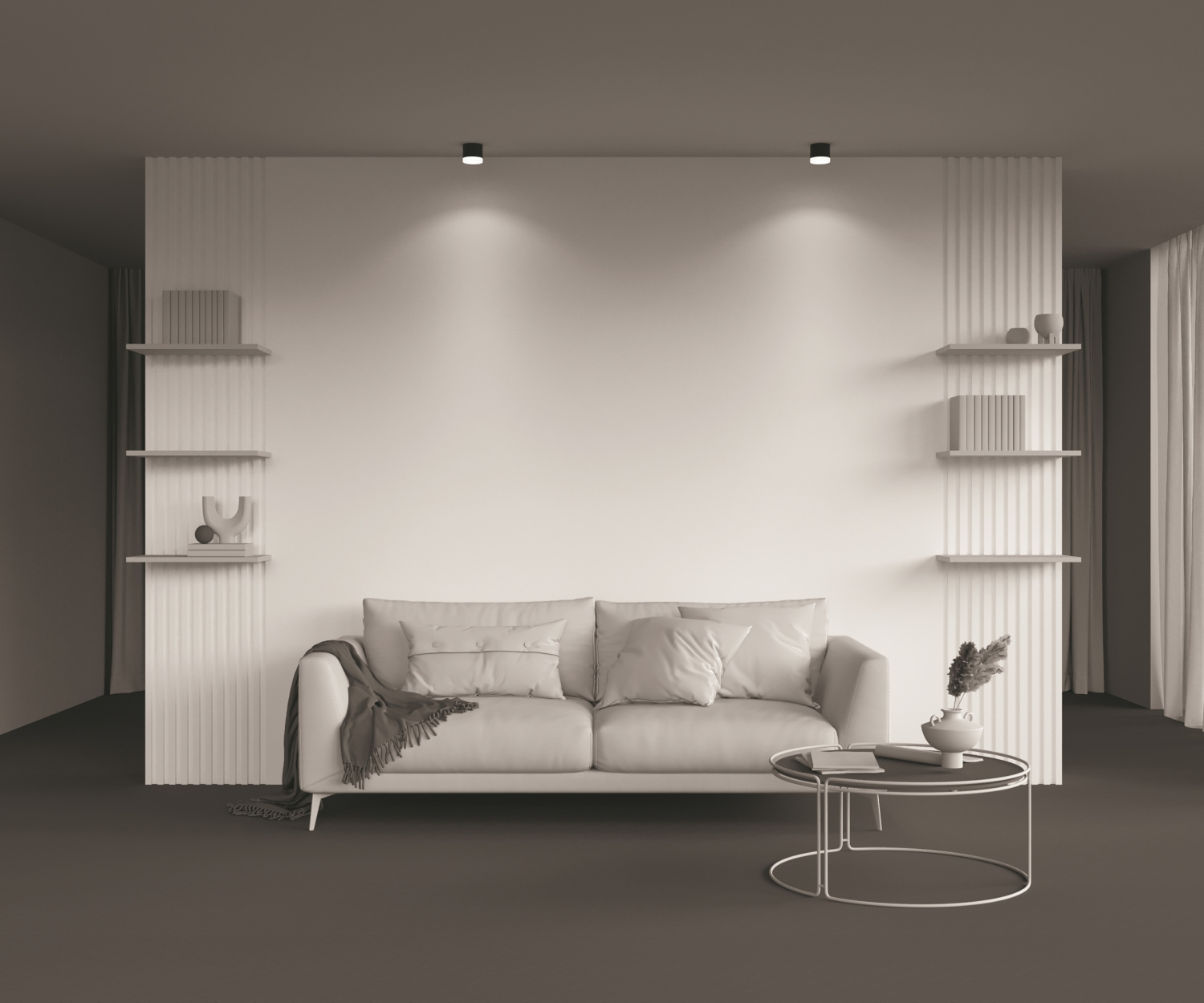 Maytoni Technical Pauline Потолочный светильник цвет: черный C087CL-GX53-B