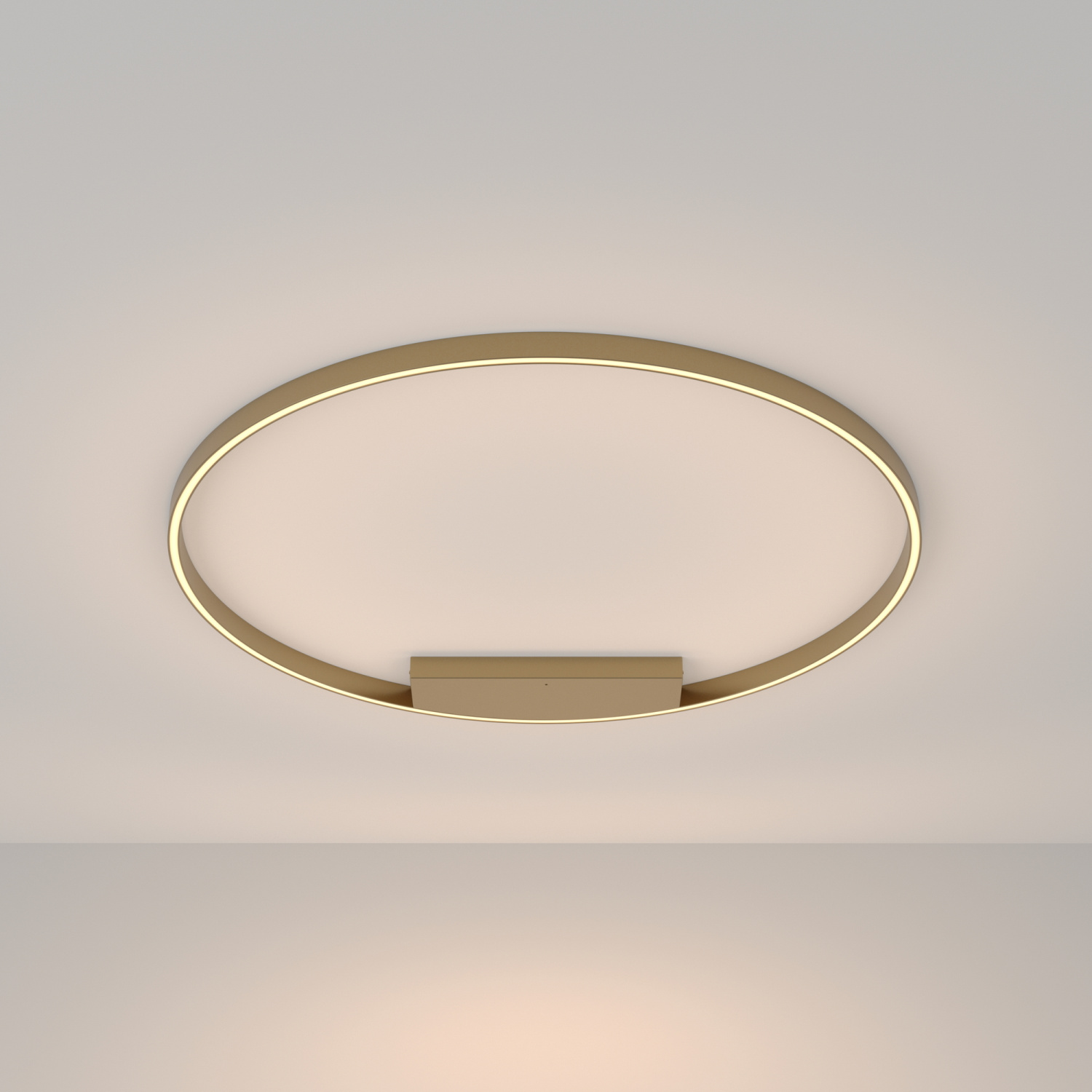 Maytoni Modern Rim Потолочный светильник цвет: латунь MOD058CL-L65BS3K