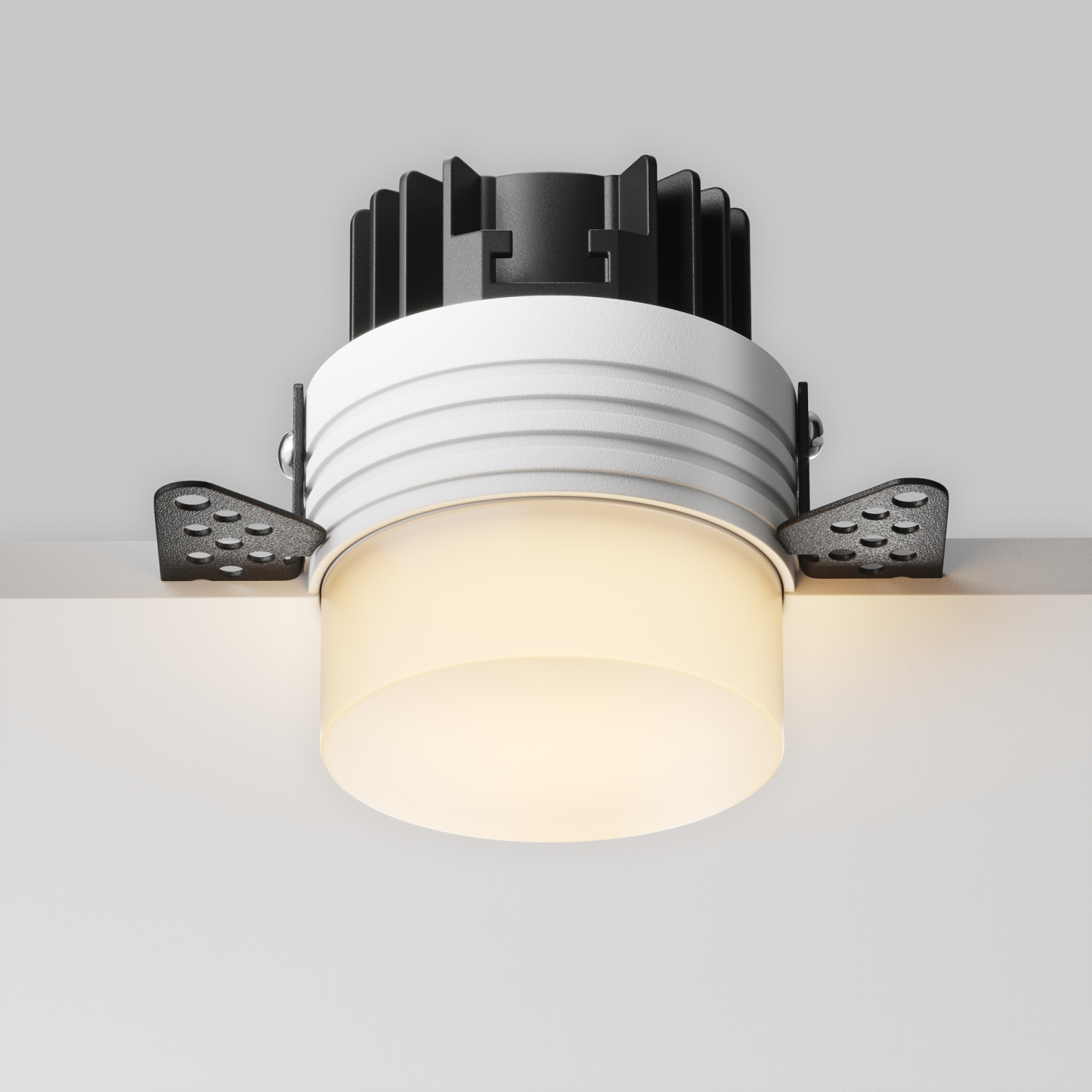 Maytoni Technical Nude Встраиваемый светильник цвет: белый DL065-12W3K-TRS-W