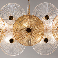 Maytoni Modern Aster Подвесной светильник цвет: золото MOD007PL-10G