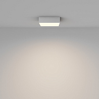 Maytoni Technical Zon Потолочный светильник цвет: белый C032CL-24W3K-SQ-W