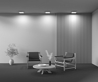 Maytoni Technical Zon Потолочный светильник цвет: белый C032CL-24W3K-SQ-W