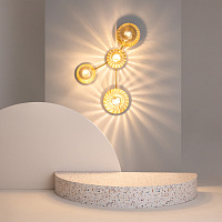 Maytoni Modern Star sky Потолочный светильник цвет: латунь MOD291CL-04BS1