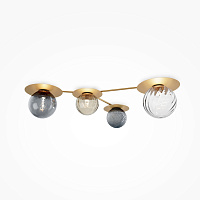 Maytoni Modern Star sky Потолочный светильник цвет: латунь MOD291CL-04BS1