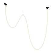 Maytoni Technical Tau Трековый подвесной светильник цвет: черный TR101-2-100W4K-B