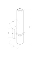 Maytoni Technical Kant Настенный светильник (бра) цвет: хром C002WL-L12CH4K
