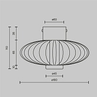 Maytoni Modern Amulet Настенный светильник (бра) цвет: золото MOD555WL-L3G3K