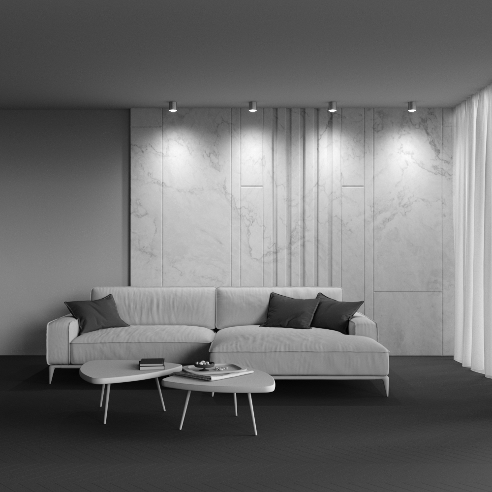 Maytoni Technical Polar Потолочный светильник цвет: серебро C088CL-GX53-S