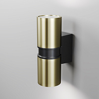 Maytoni Outdoor Bowery Настенный светильник (бра) цвет: латунь O582WL-02BS