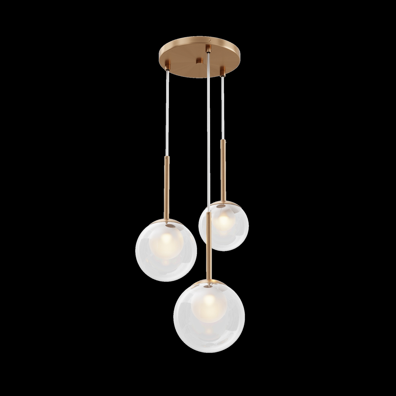 Maytoni Modern Basic form Подвесной светильник цвет: золото MOD521PL-03G