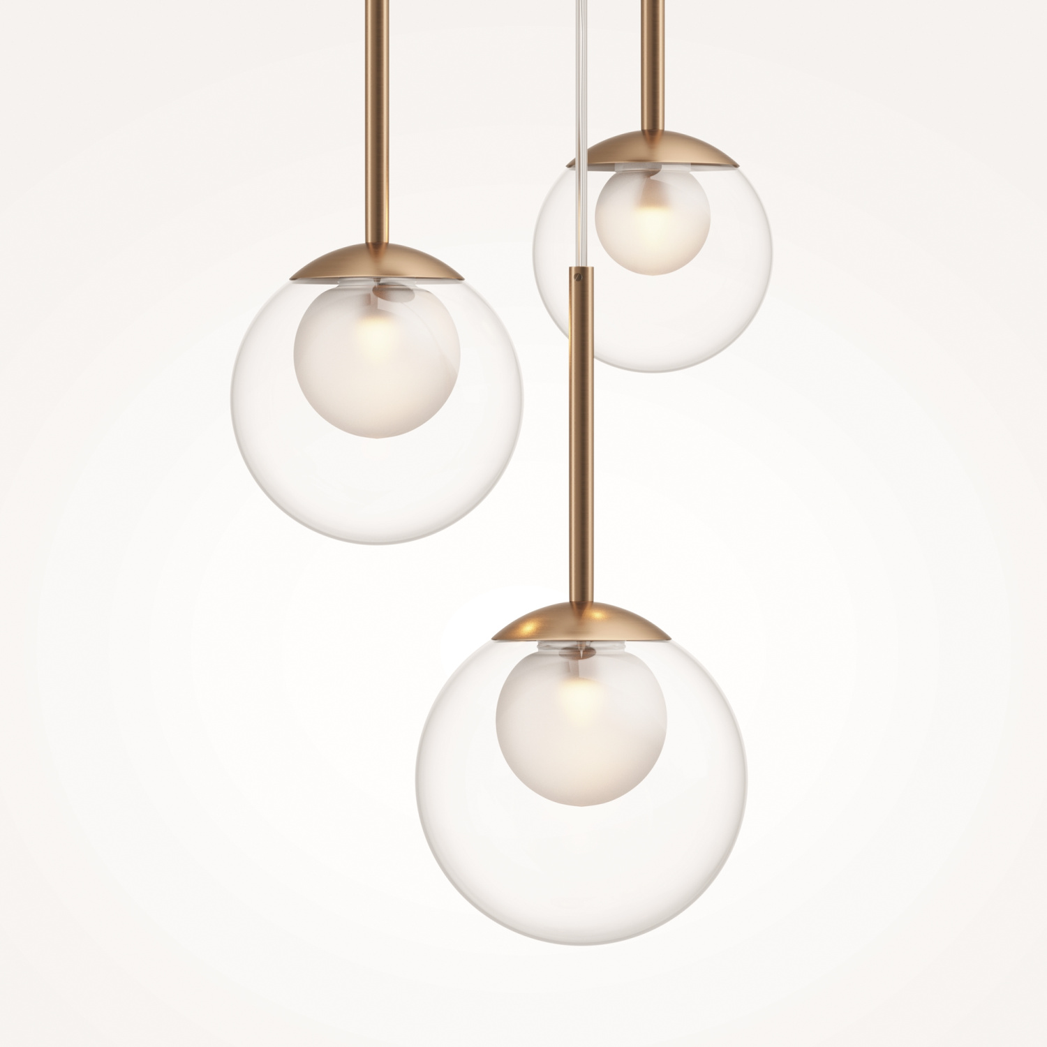 Maytoni Modern Basic form Подвесной светильник цвет: золото MOD521PL-03G