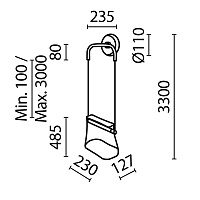 Maytoni Modern Cabaret Настенный светильник (бра) цвет: латунь MOD170WL-L8BS3K1