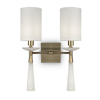 Maytoni Classic Bianco Настенный светильник (бра) цвет: латунь MOD224WL-02BS1