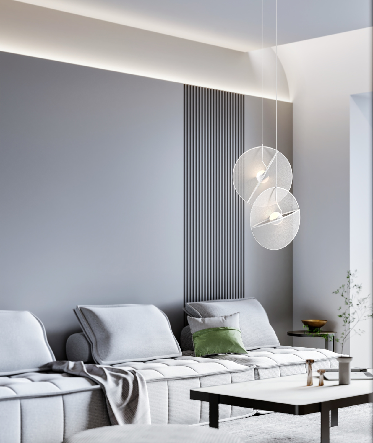 Maytoni Modern Reflex Подвесной светильник цвет: белый MOD154PL-L6W3K