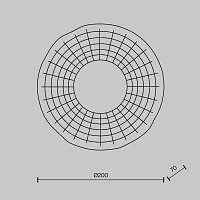 Maytoni Modern Sparkle Настенный светильник (бра) цвет: латунь MOD343WL-L5BS3K2