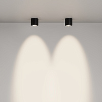 Maytoni Technical Lens Потолочный светильник цвет: черный C217CL-15W4K-B