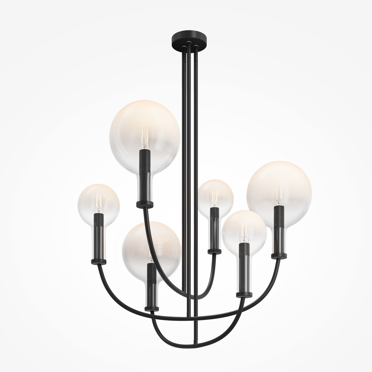 Maytoni Modern Status Подвесной светильник цвет: черный MOD333PL-06B