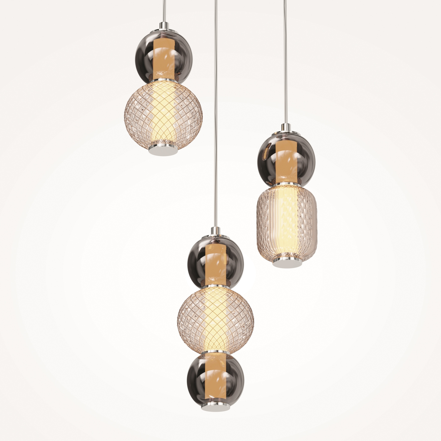 Maytoni Modern Drop Подвесной светильник цвет: хром MOD273PL-L33CH3K