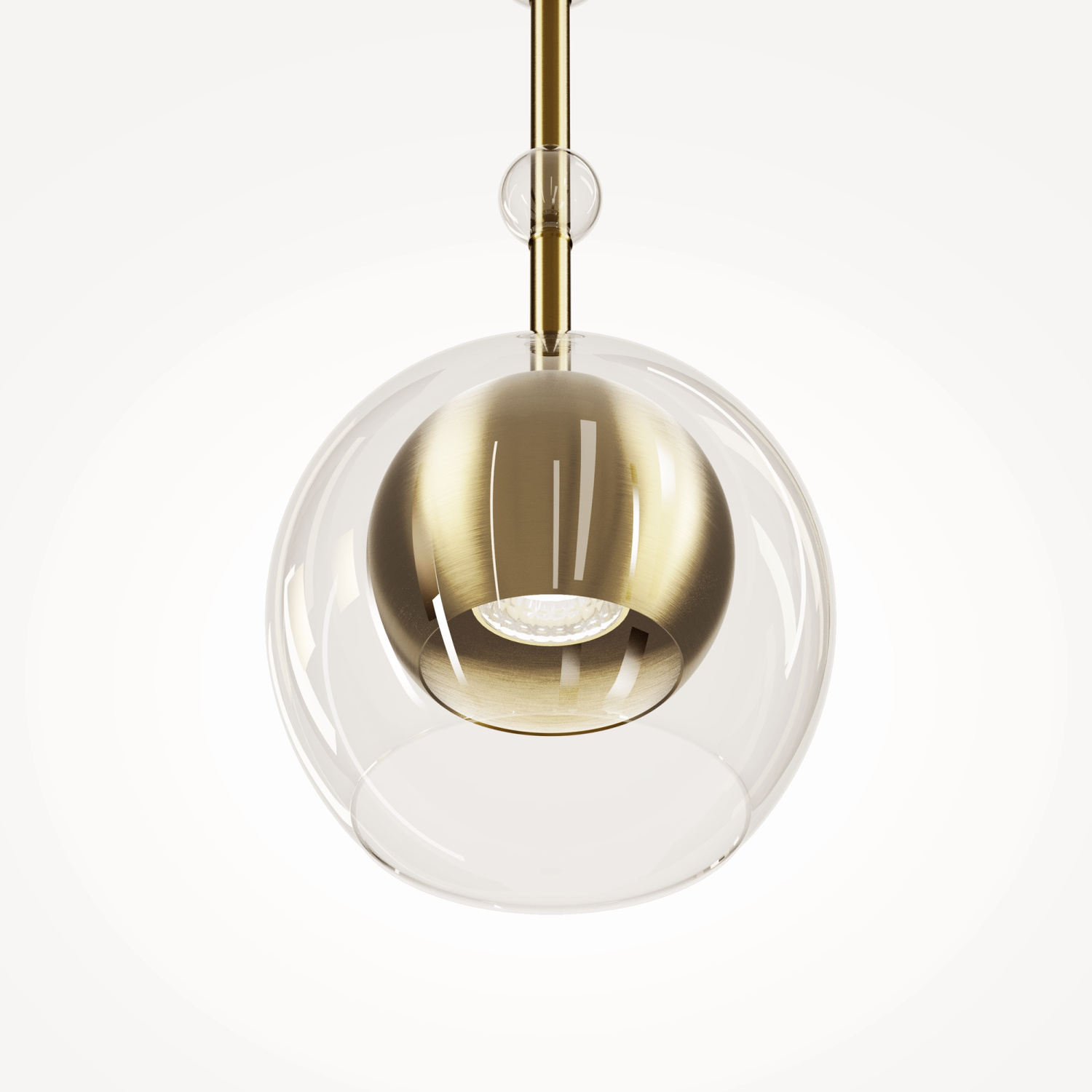 Maytoni Modern Ros Подвесной светильник цвет: латунь MOD227PL-01BS