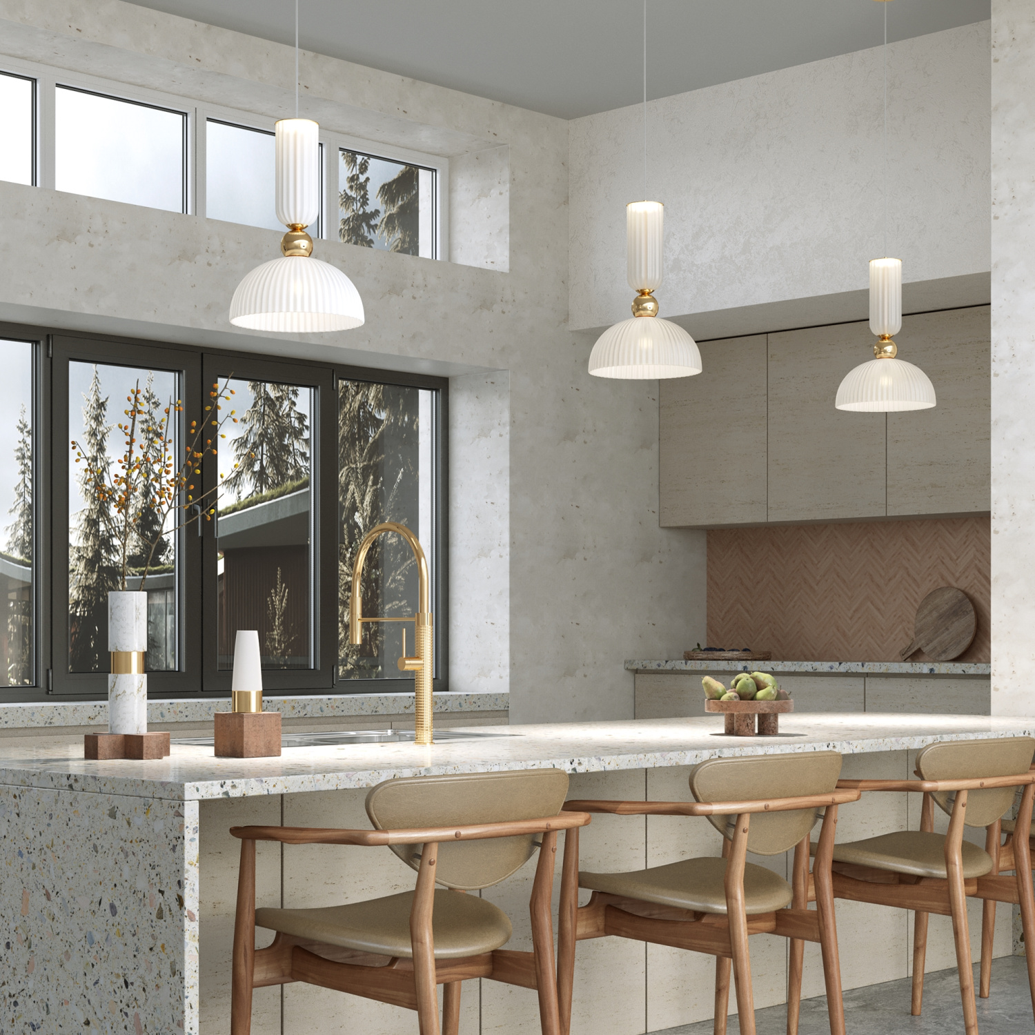 Maytoni Modern Antic Подвесной светильник цвет: золото MOD302PL-01W1