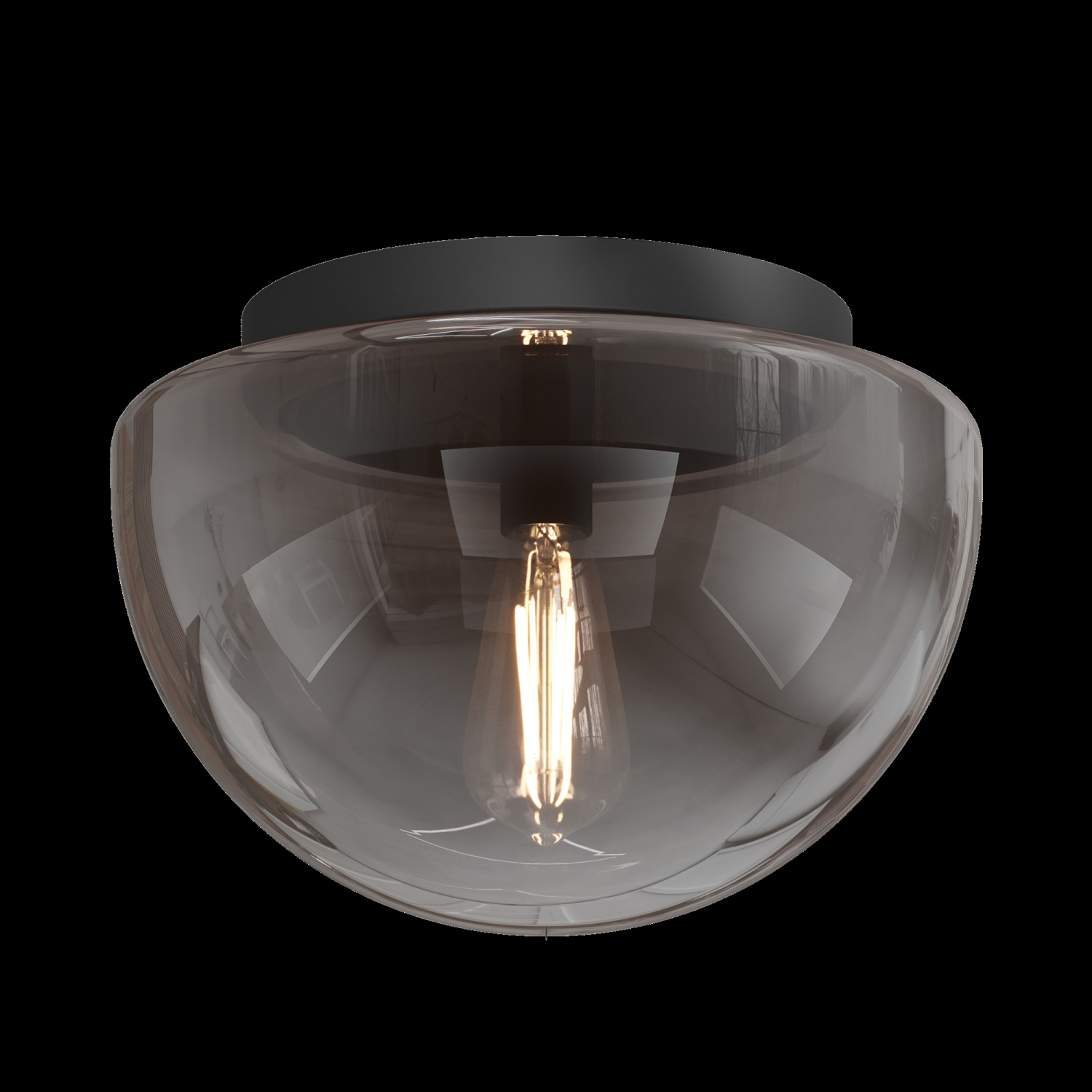 Maytoni Modern Glassy Потолочный светильник цвет: черный MOD270CL-01B