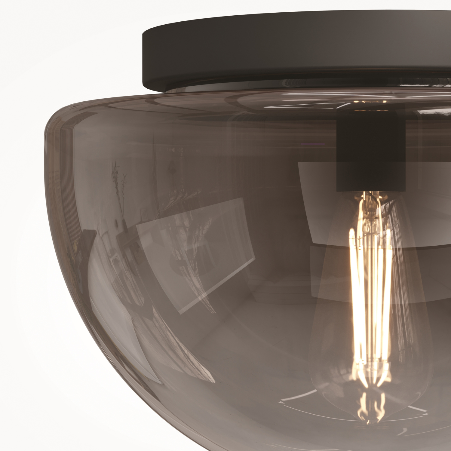 Maytoni Modern Glassy Потолочный светильник цвет: черный MOD270CL-01B