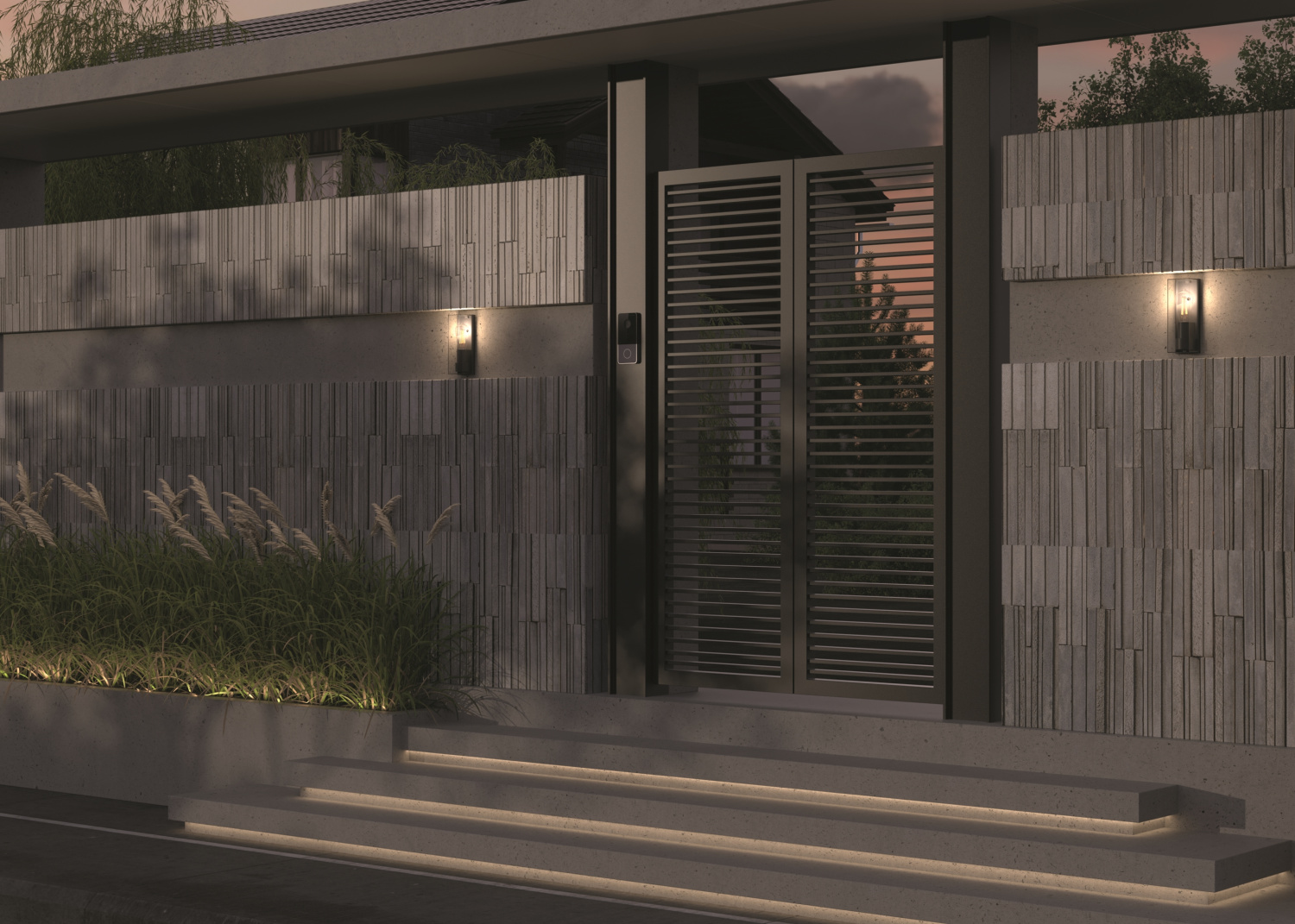 Maytoni Outdoor Conf Настенный светильник (бра) цвет: графит O450WL-01GF