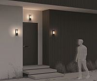 Maytoni Outdoor Conf Настенный светильник (бра) цвет: графит O450WL-01GF