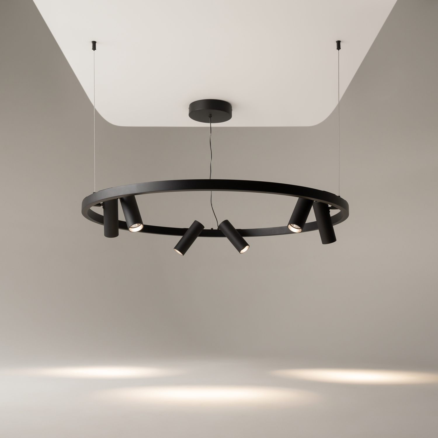 Maytoni Modern Satellite Подвесной светильник цвет: черный MOD102PL-L42BK