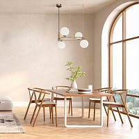 Maytoni Modern Ring Подвесной светильник цвет: латунь MOD013PL-04BS1