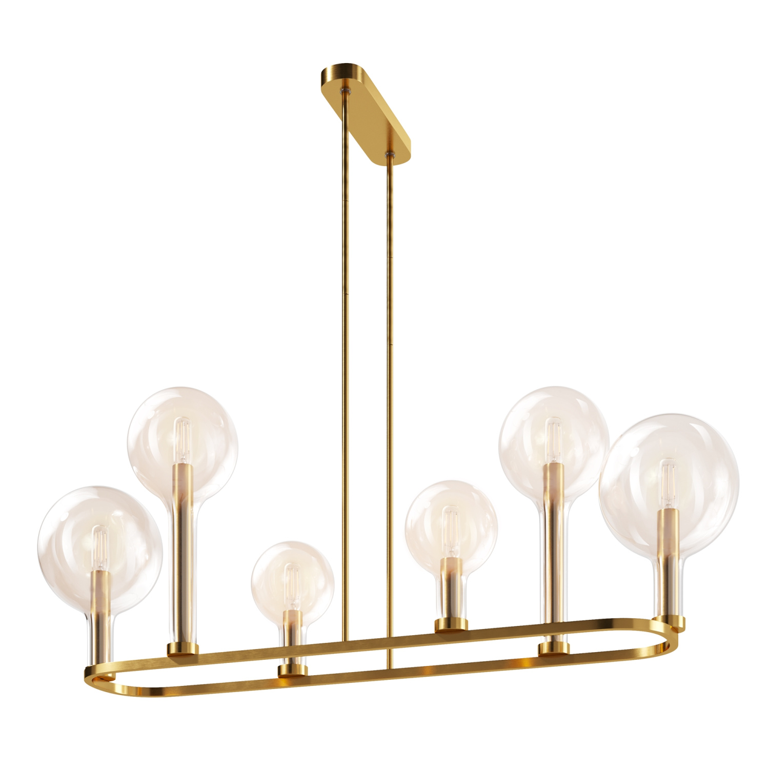 Maytoni Modern Status Подвесной светильник цвет: латунь MOD333PL-06BS1