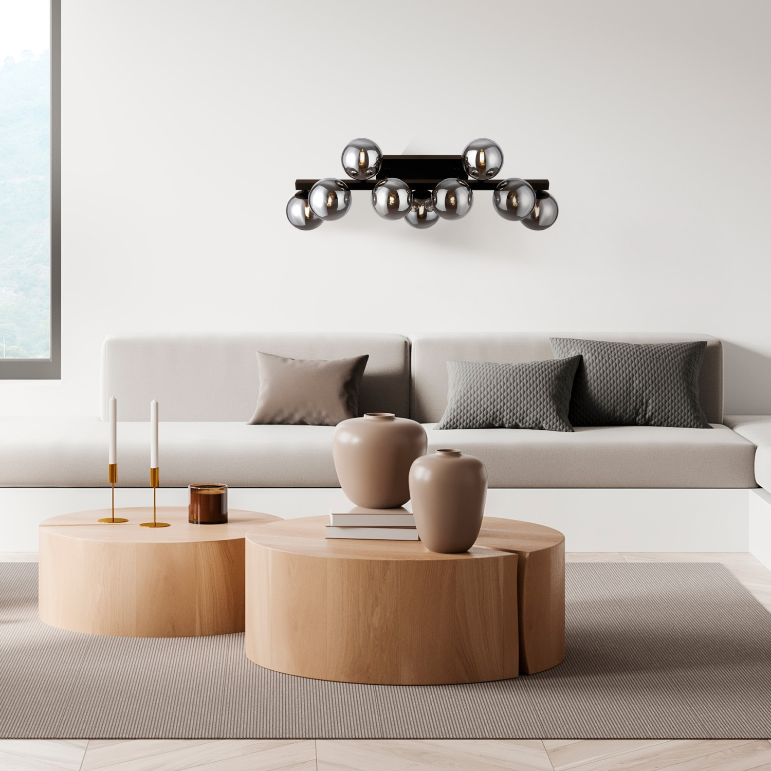 Maytoni Modern Dallas Настенный светильник (бра) цвет: черный MOD547WL-09B