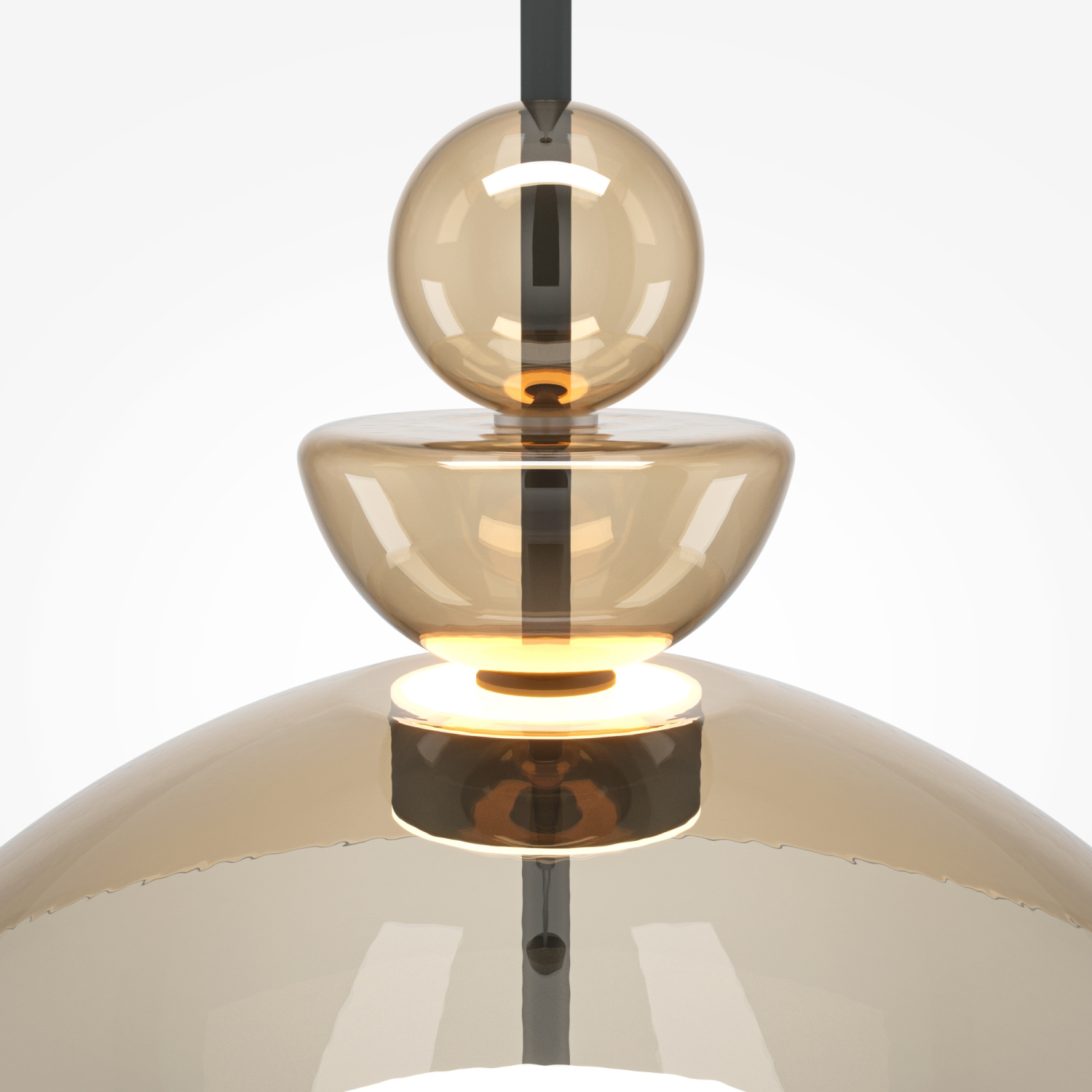 Maytoni Modern Bangkok Подвесной светильник цвет: черный MOD185PL-L12CG3K3