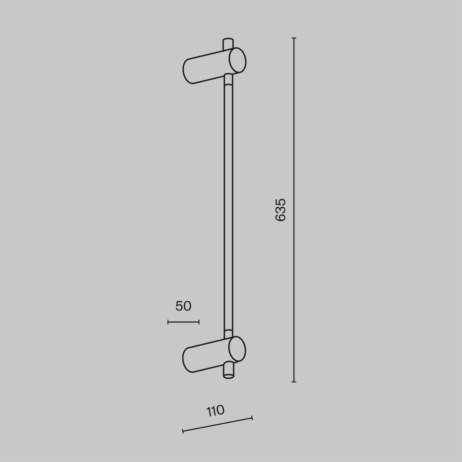 Maytoni Modern Rotta Настенный светильник (бра) цвет: золото MOD413WL-L6G3K