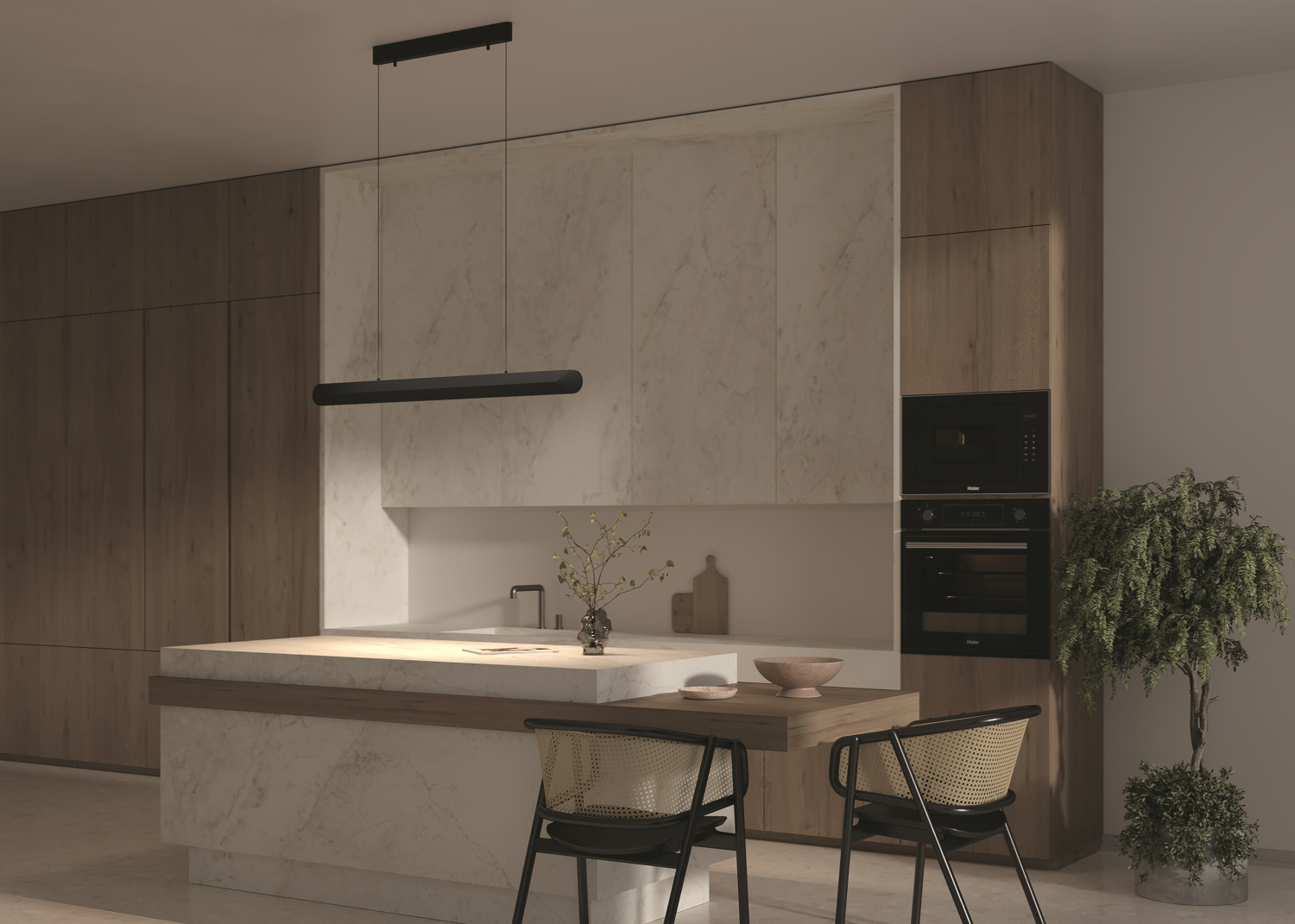 Maytoni Modern Motion Подвесной светильник цвет: черный MOD276PL-L40B3K