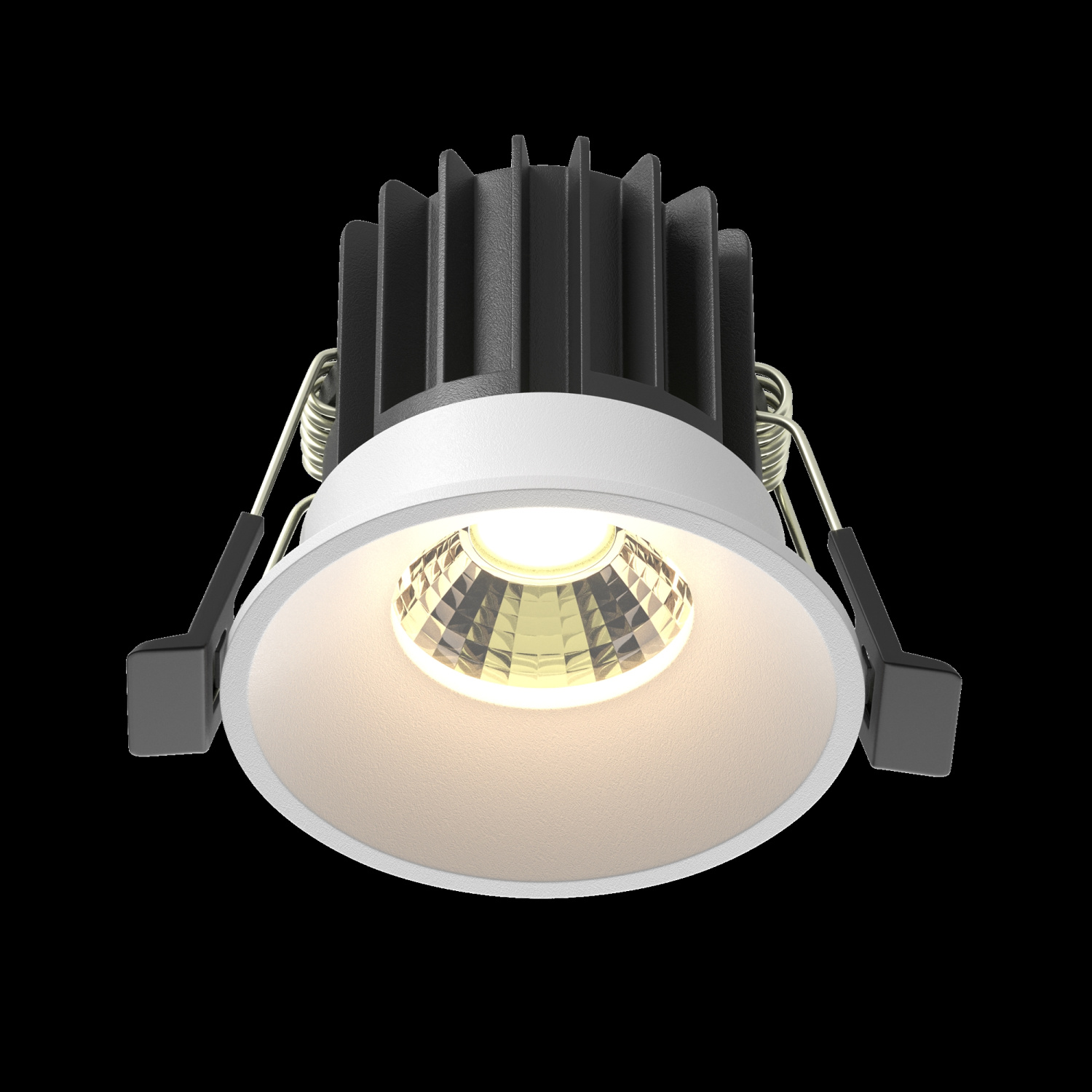 Maytoni Technical Round Встраиваемый светильник цвет: белый DL058-7W3K-W