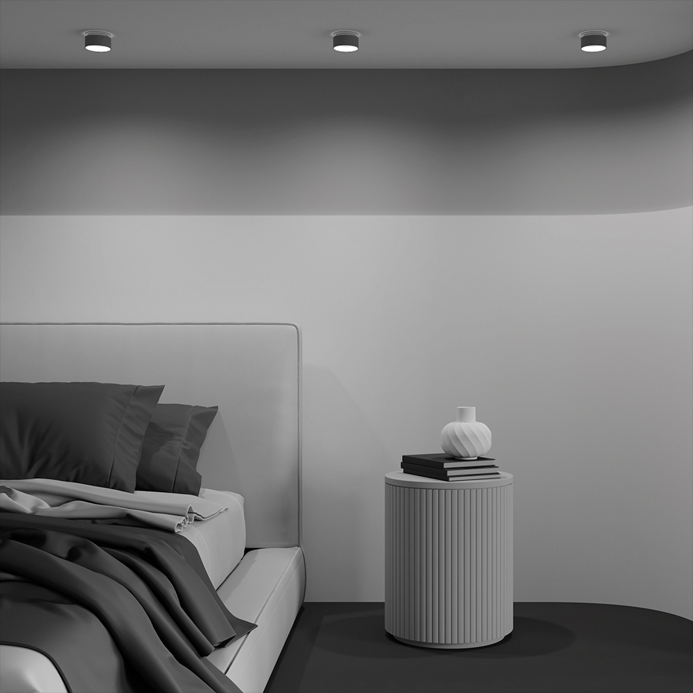 Maytoni Technical Amary Встраиваемый светильник цвет: черный DL062-GU10-B