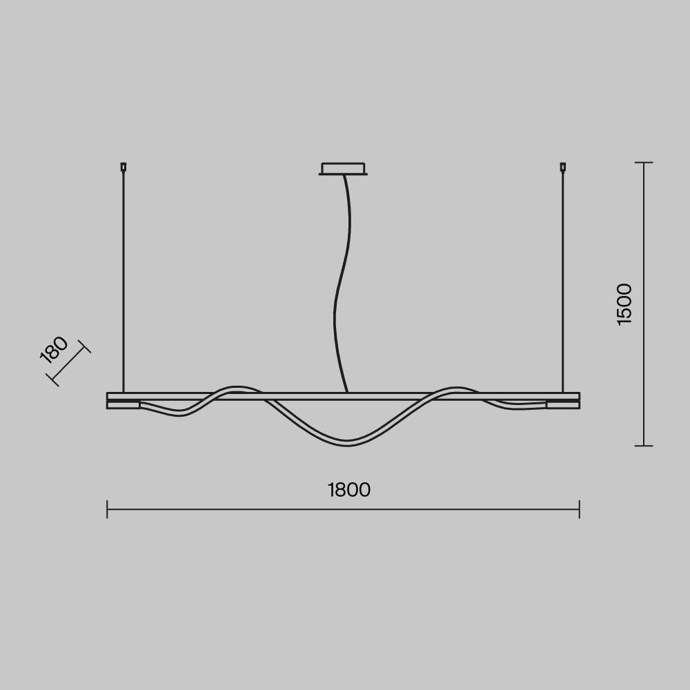 Maytoni Modern Tau Подвесной светильник цвет: золото MOD166PL-L20G3K