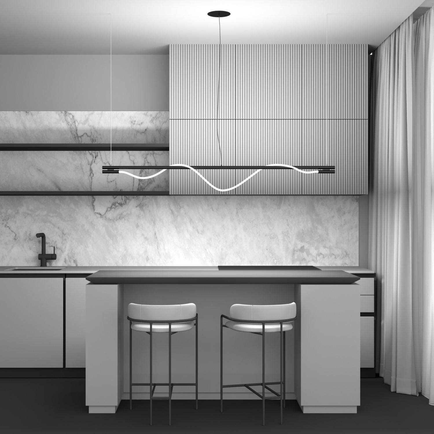 Maytoni Modern Tau Подвесной светильник цвет: золото MOD166PL-L20G3K