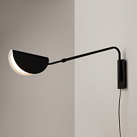 Maytoni Modern Mollis Настенный светильник (бра) цвет: черный MOD126WL-01B1